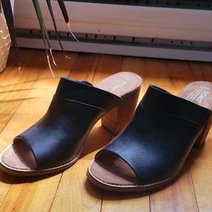 Toms Leather Heels